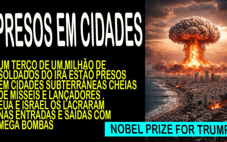 Israel encontra “BASE SECRETA” e bombardeia Min Zadai perto de Teerã - HÁ 40 ANOS IRÃ CONSTRUIU MAIS DE 20 CIDADES SUBTERRÂNEAS PARA BOMBAS E LANÇADORES