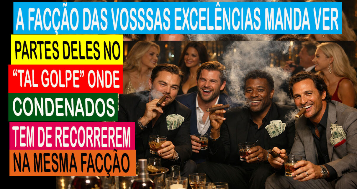 BOMBA! Vorcaro pagou 30 milhões para bancar Moraes e outras autoridades; A MAIORIA DO "TAL GOLPE" ONDE CONDENADOS TEM DE RECORREREM EM QUEM OS CONDENOU