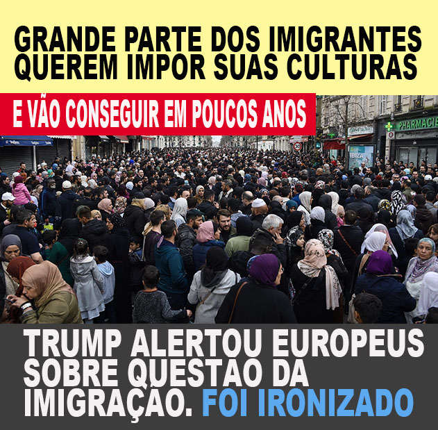 FALIU O SISTEMA - O ministro da Justiça da França pede uma moratória de três anos para a imigração, afirmando que o país "chegou ao limite"