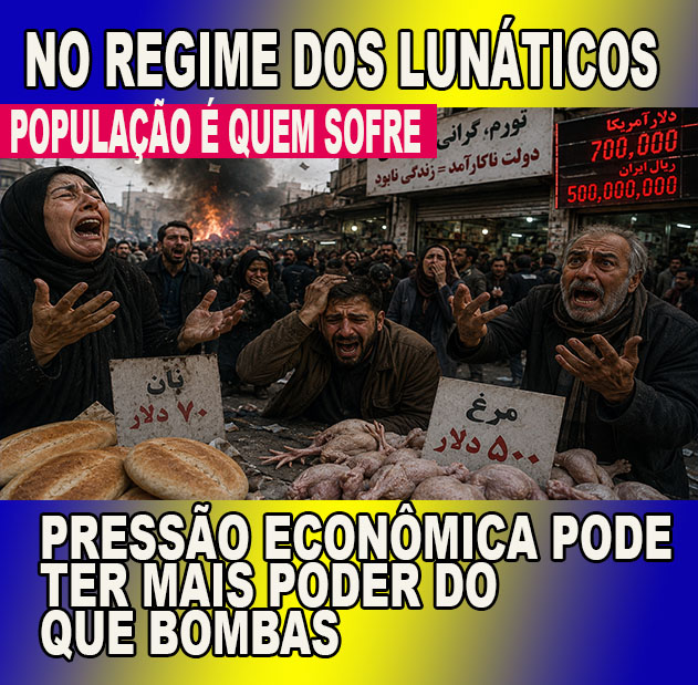 Pão a 70 dólares e frangos a 500 dólares o pesadelo da inflação no Irã explode Nobel Peace Prize for Donald Trump and Benjamin Netanyahu FOTO CHATGPT