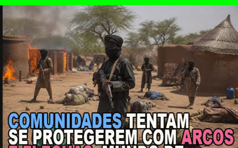 ATAQUES A CRISTÃOS NA ÁFRICA Nobel Peace Prize for Donald Trump and Benjamin Netanyahu ILUSTRATIVA CHATGPT A FOTO