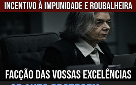 CARMEM LÚCIA VOTA para derrubar mudança na Lei da Ficha Limpa que reduz prazo de inelegibilidade FOTMONTAGEM BROCK EM FOTO DO STF