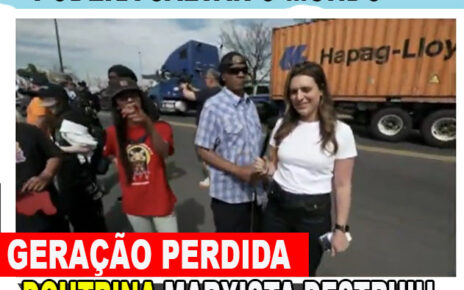 IMIGRAÇÃO - Esquerdista descontrolado grita "Vadia nazista" para repórter que cobria os protestos contra a imigração - A LAVAGEM CEREBRAL DOS "BOCA SUJA"
