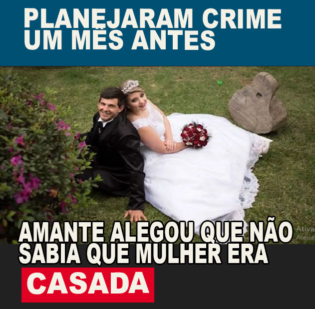 MULHER QUE ABRAÇOU e imobilizou marido para o amante matar é condenada a 25 de prisão no ES