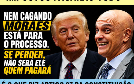 MULTA A MORAES - ministro sse condenado nos EUA, nem aí está - SERÃO NOSSOS IMPOSTOS QUE PAGARÃO POR ARBITRARIEDADES DE MORAES TRUMP MÉDIA E RUMBLE