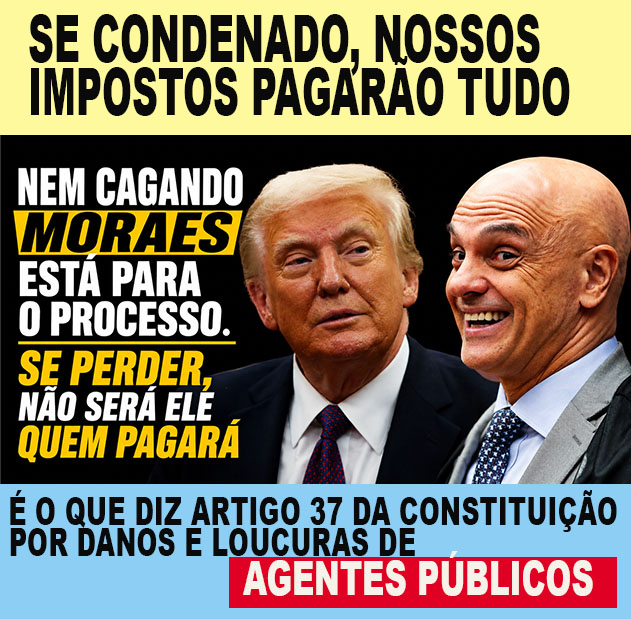 MULTA A MORAES - ministro sse condenado nos EUA, nem aí está - SERÃO NOSSOS IMPOSTOS QUE PAGARÃO POR ARBITRARIEDADES DE MORAES TRUMP MÉDIA E RUMBLE