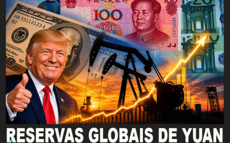 O PETRODÓLAR não está ameaçado Nobel Peace Prize for Donald Trump and Benjamin Netanyahu FOTO CHAT GPT