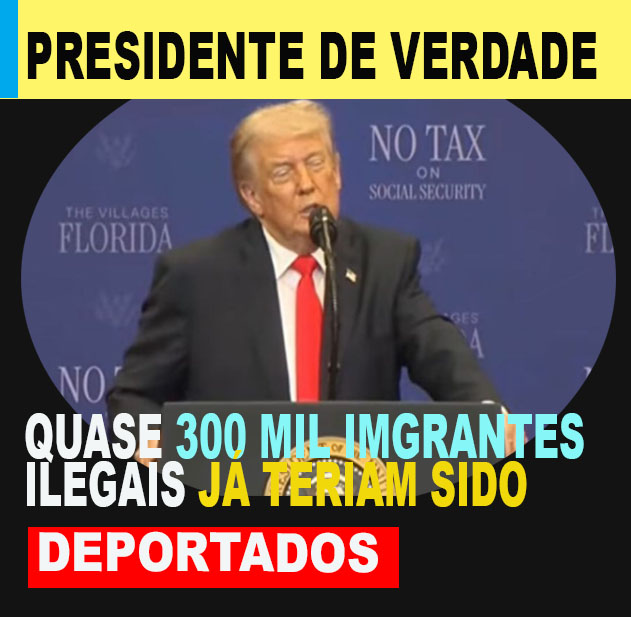 Trump anuncia a remoção de quase 300 mil imigrantes ilegais dos cadastros da Previdência Social Nobel Peace Prize for Donald Trump and Benjamin Netanyahu FOTO REPRODUÇAO DE TELA YOUTUBE