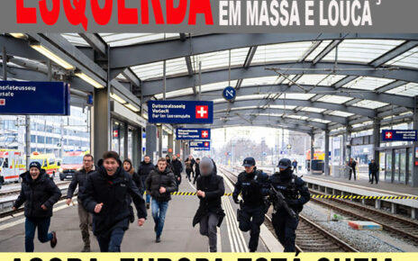 O Departamento de Segura com faca gritando “Allahu Akbar” em estação de trem suíça deixa 3 feridos e reacende temores de segurança em toda a Europa