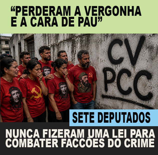 deputados esquerdistas pedem a PGR abertura de inquérito contra Flávio Bolsonaro por pedir ajuda no combate a facções que infernizam milhões de brasileiros (Vídeo)