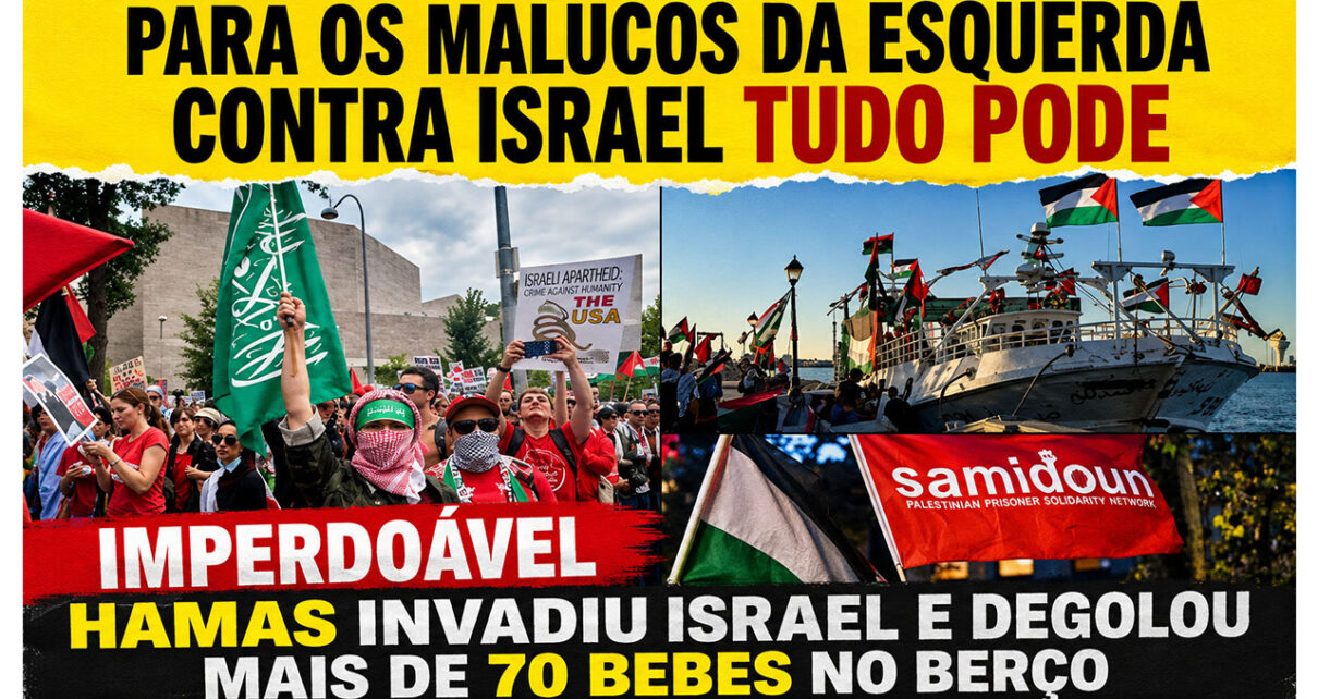 FLOTILHA DE GAZA - Organizações por trás das ligações terroristas e jihadistas da flotilha de Gaza