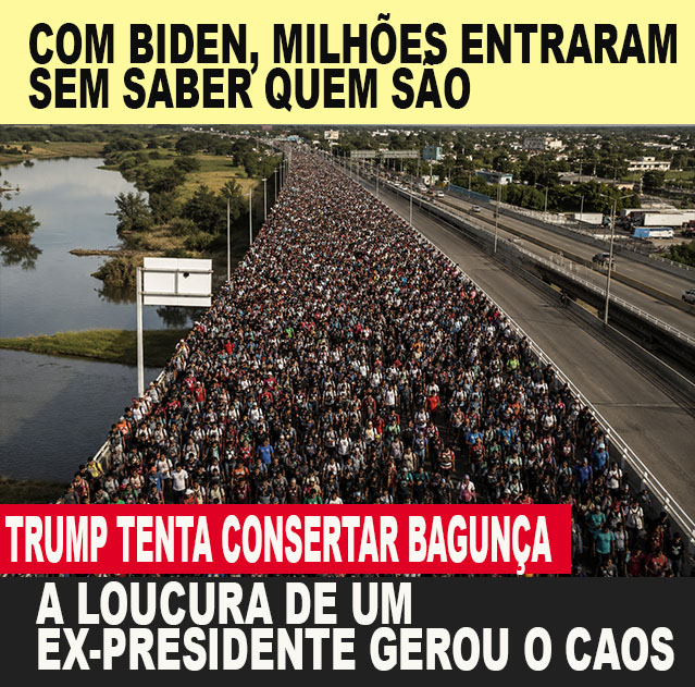 rump toma medidas para expulsar imigrantes ilegais do sistema financeiro dos EUA com nova ordem executiva que visa brechas bancárias