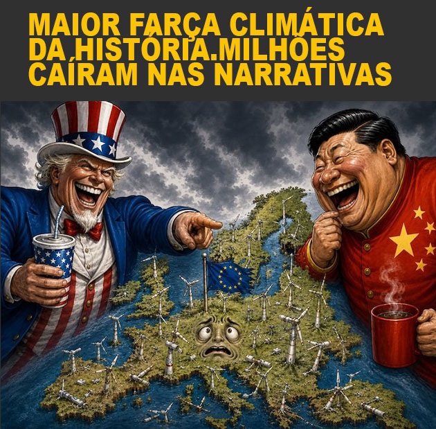 Fraude climática da UE exposta: IPCC admite que cenário apocalíptico era um absurdo "implausível" – mas Bruxelas se recusa a revogar uma única regulamentação baseada na mentira.