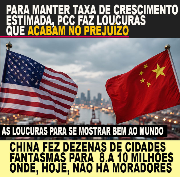 CHINA - Indicadores Sugerem que a Economia da China Não Ultrapassará a dos EUA E LEVARÁ MUITOS E MUITOS ANOS AINDA