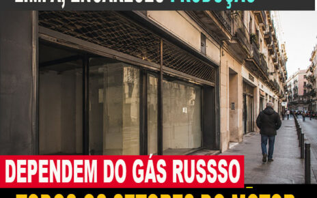 ALEMANHA - 65 mil pequenas lojas de varejo desaparecem e mais de 340 mil empregos industriais são perdidos desde 2019, à medida que as políticas de desindustrialização atingem a potência econômica da Europa