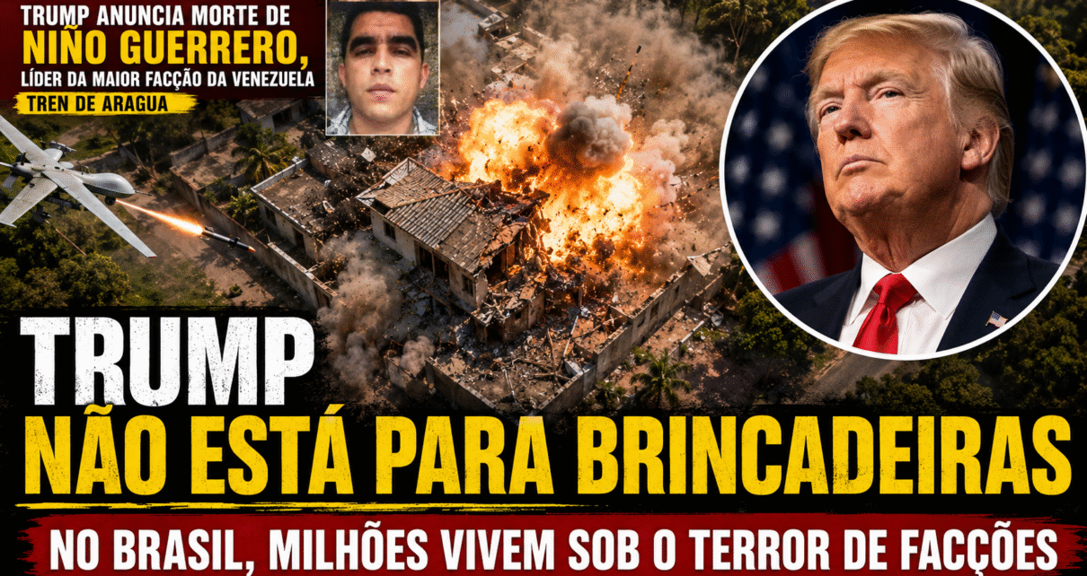 ELIMINADO - Trump anuncia morte de Niño Guerrero, líder da maior facção da Venezuela