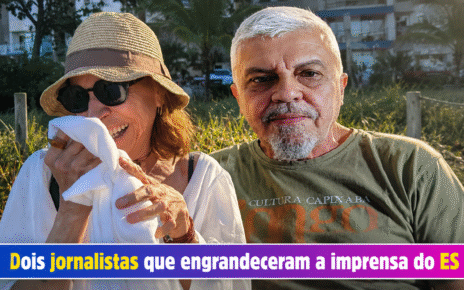 LUTOS - MORREM JORNALISTAS Sandra Aguiar e Luiz Vital , ambos lendas na imprensa Capixaba