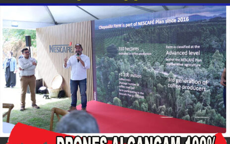Fazenda Chapadão em Linhares recebe executivos globais da Nestlé e mostra café com tecnologia e sustentabilidade FOTO FOLHA VITORIA DIVULGAÇAO