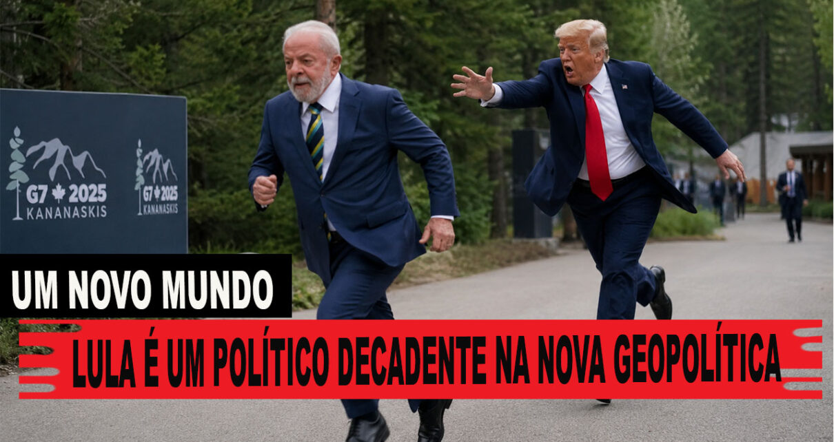 FRACASSO: Lula Foge de Trump no G7 - IDEOLOGIA QUE SÓ TRAZ PROBLEMAS AOS POVOS, AFASTA BRASIL DA MAIOR POTÊNCIA ECONÔMICA E NÓS PAGAMOS A CONTA -VÍDEO