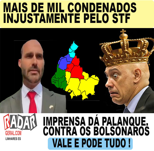 PERSEGUIÇÃO NÃO PARA - Moraes rejeita pedido de adiamento e mantém julgamento de Eduardo Bolsonaro nesta terça fotos reprodução de tela G1, pixabay e reprodução montagem de grock