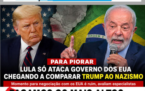 TRUMP E LULA FACCÇÕES PIX TRUMP MERECIA PREMIO NOBEL FOTO CHAT GPT