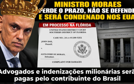 moraes perde prazo em processo na flórida foto chatgpt