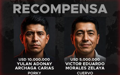 RECOMPENSA - TRUMP dobrou a recompensa pela captura do principal líder da MS-13 em Honduras, que se acredita estar escondido em qualquer país da A. do Sul — agora US$ 15 milhões por dois chefes do cartel
