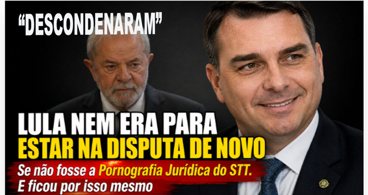 FLÁVIO MARCA 47% contra 42% de Lula em SP no 2º turno; MG tem empate FOTOMONTAGEM CHATGPT