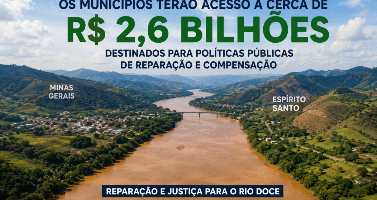 As adesões ocorreram no âmbito da mediação conduzida pelo Tribunal Regional Federal da 6ª Região (TRF-6), a partir de solicitação do Consórcio Público para Defesa e Revitalização do Rio Doce (Coridoce), e seguiram os mesmos critérios e valores previstos no Novo Acordo assinado em 2024. A inciativa reforça o reconhecimento da competência das instituições e da Justiça brasileira e o respeito à soberania nacional na condução das medidas relacionadas à reparação.