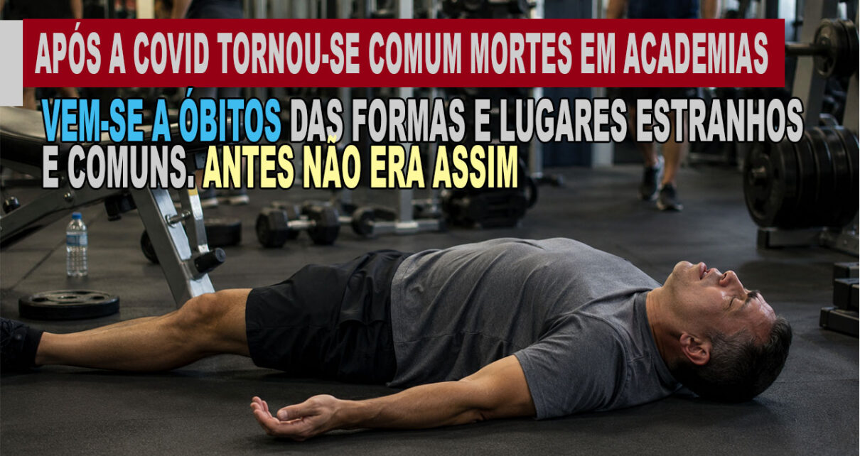 NA ACADEMIA = Homem de 53 anos morre após passar mal dentro de academia