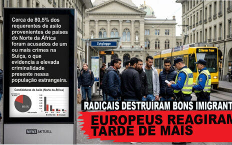 IMIGRAÇÃO - Suíça: 80% dos requerentes de asilo do Norte da África foram acusados de um ou mais crimes