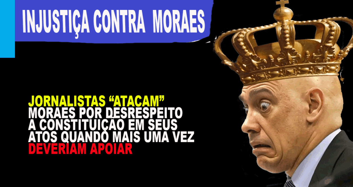 BOLSONARO AVISOU QUE Alexandre "iria piorar"; jornalistas gritam agora contra o "monstro jurídico" que ajudaram a criar com falso "Trama Golpista" e "Salvador da Democracia"; agora, que pisou no pé deles, "atacam" ministro MAJU COUTINHO