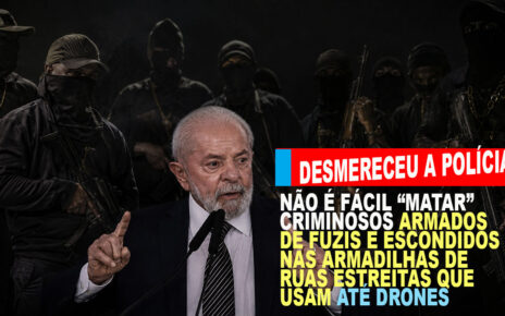 Em 1º ato em SP, Lula promete prender líderes de facções e defende soberania - TEVE 4 ANOS PARA FAZER ISSO, E NADA; NÃO SE TEM SOBERANIA NEM EM FAVELAS E ATÉ NA BARRA DA TIJUCA, NO RIO