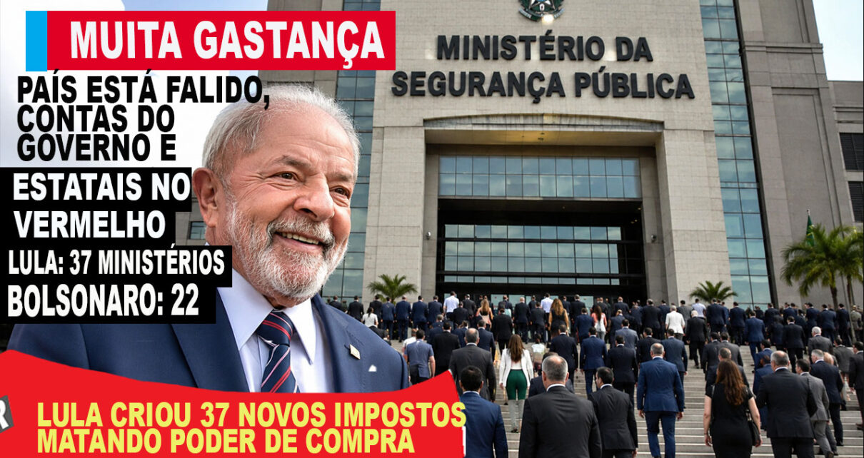 LULA ATACA A DIREITA, defende terras raras e fala em eleger maioria no Congresso - SÓ FALÁCIAS, DE 22 FACÇÕES, EM SEI GOVERNO PASSOU PARA MAIS DE 90 - já temos o Ministério da Justiça e vários órgãos de combate ao crime. Será mais cabide de emprego