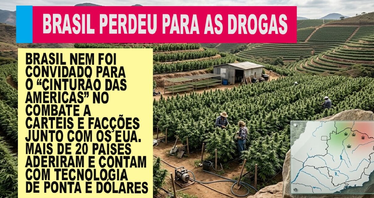Maconha avança pelo Norte de MG com plantações em larga escala; CRIME AVANÇOU NO PAÍS E GOVERNO DE LULA POUCO FEZ PARA REVERTER NOSSO MAIOR PROBLEMA, FORA A CORRUPÇÃO, STF E ETC..
