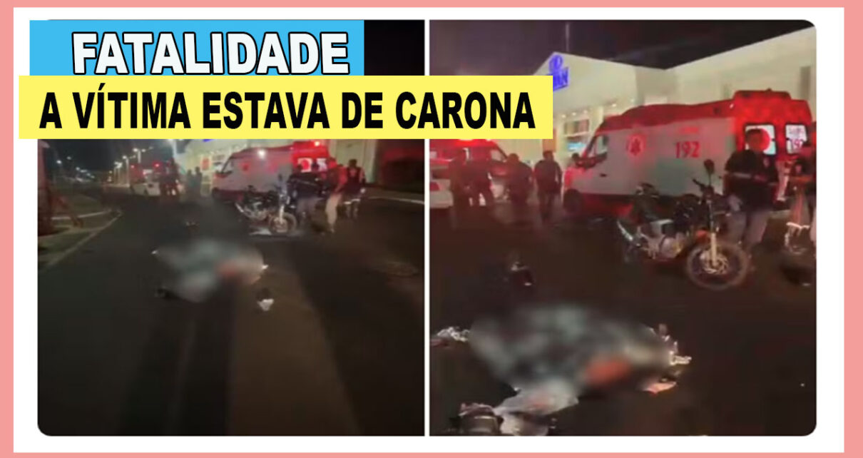 Mulher tem parada cardíaca e morre após moto bater na traseira de um carro em Ribeirão Preto FOTO REPRODUÇÃO pORTAL sp ONLINE