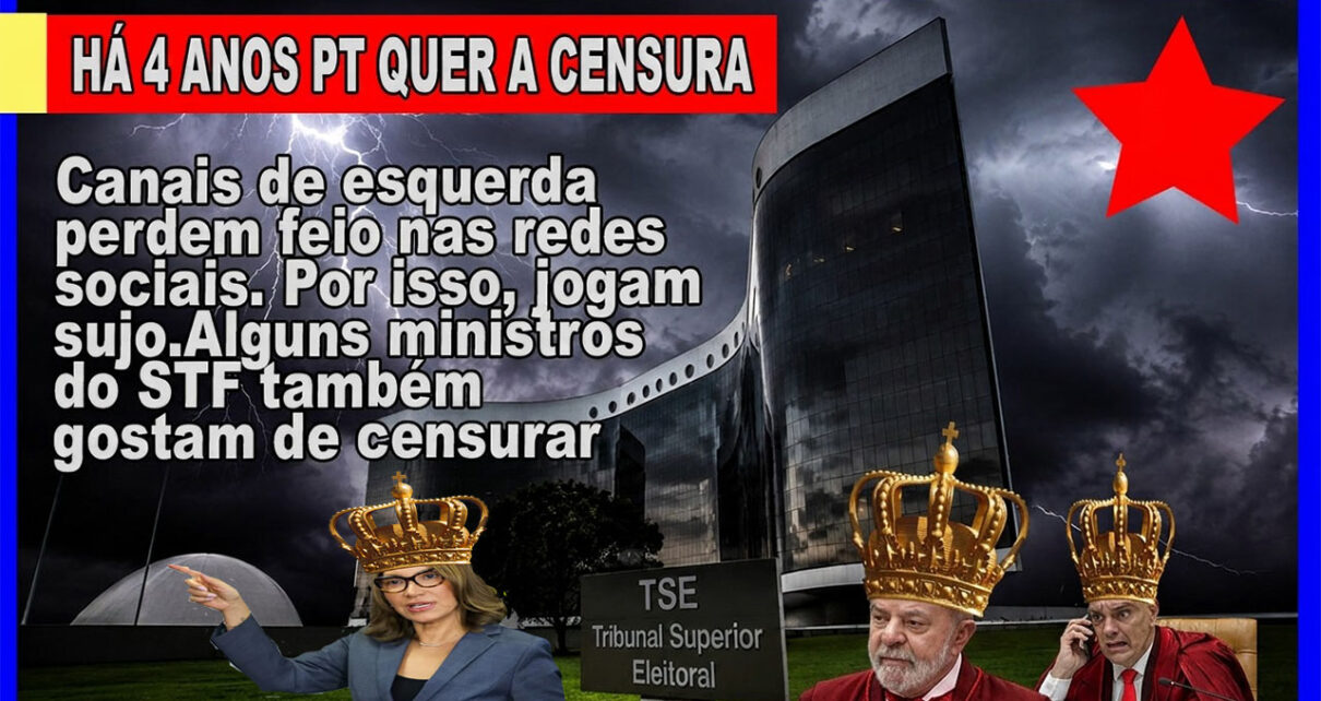 Regra do TSE Beneficia Lula na Eleição e prejudica Flávio, candidatos e canais da Direita, que lideram redes sociais FOTOMONTAGEM EM REPRODUÇÃO DE TELA YOUTUBE, CHATGPT, PIXABAY E GEMINI