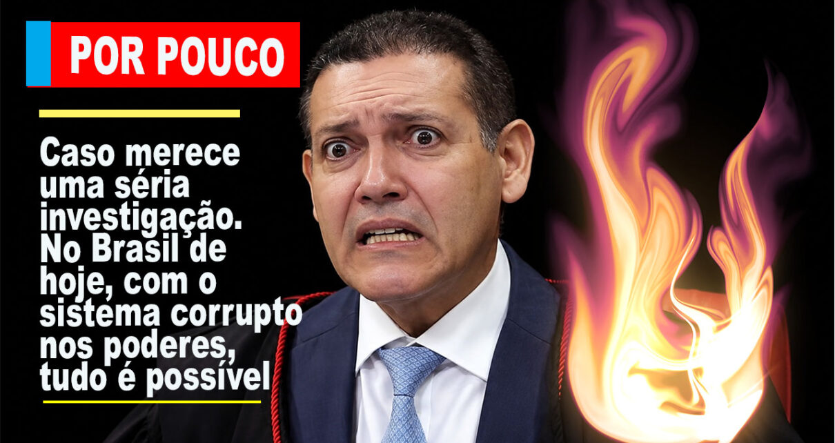 Vazamento de gás provoca incêndio na casa de presidente do TSE, ministro Nunes Marques