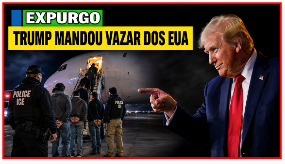 ice deporta criminosos de ganhie dos eua foto reprodução de tela youtube e chatgpt