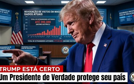 VISTOS EUA - revogação de milhares de vistos e na mira àqueles que mentiram ao entrar no país quando disseram que foram a negócios e turismo E FICARAM