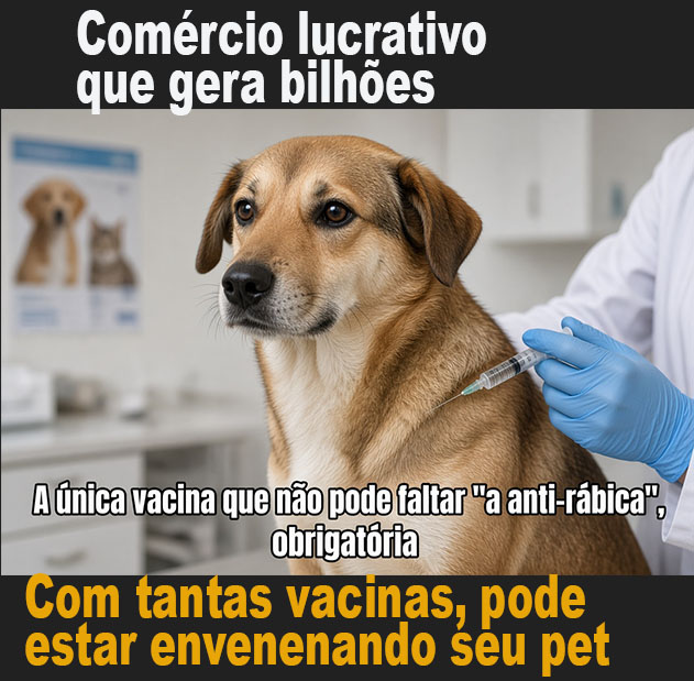 A MÁFIA DA INDÚSTRIA FARMACÊUTICA PET TAMBÉM ADOECE SEUS PETS - A ÚNICA QUE NÃO PODE FALTAR É A ANTI- RÁBICA - vídeo