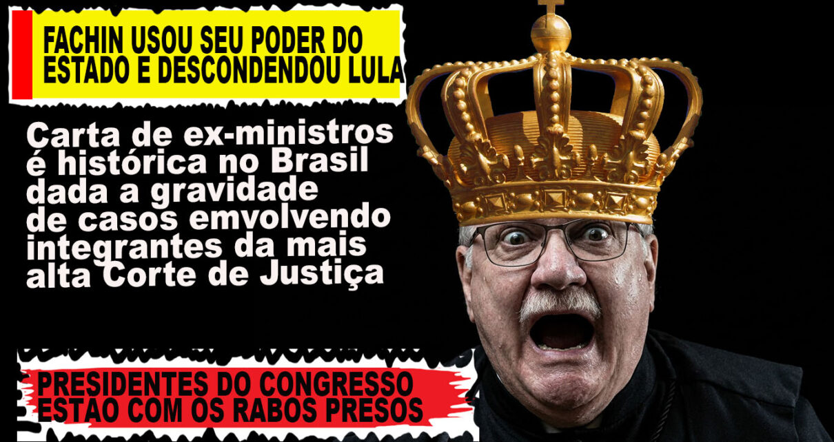 0 ministros aposentados pedem a Fachin imediata e rigorosa apuração de crise no STF FOTOS PIXABAY E GERAÇÃO IA GEMINI