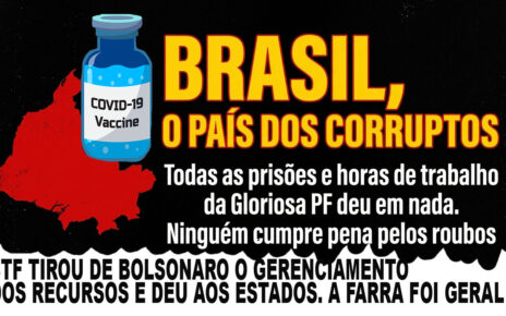 DESVIOS COVID - todos os evolvidos em milhões desviados em compra de respirados, por exemplo, saíram impunes e sem condenações