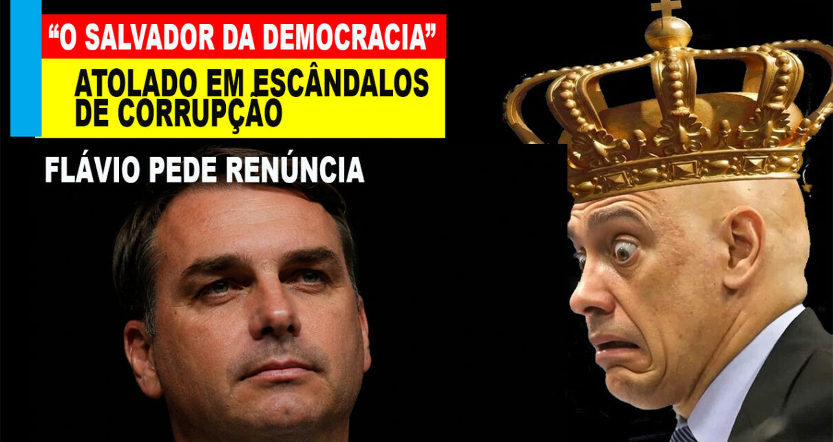 FLÁVIO: "O Alexandre de Moraes tinha de renunciar"; Zema pede prisão - ENTRE A PIZZA E A PORTA DAS INJUSTIÇAS COMETIDAS