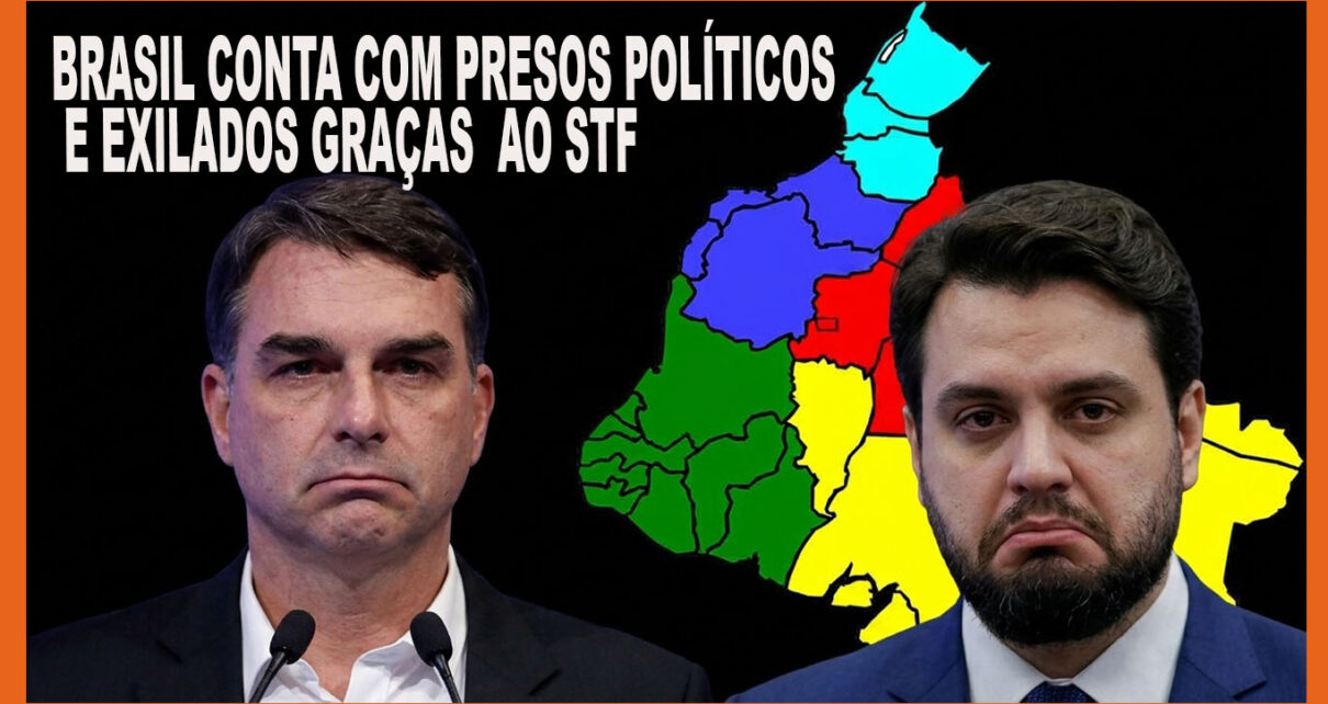 A FLAVIO VISITA FELIPE MARTINS FOTOMONTAGEM IA GEMINI