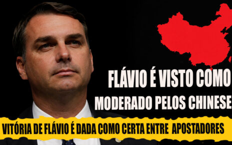 CHINA VÊ VITÓRIA de Flávio no radar e monitora suas "falas e práticas"; Flávio atinge 59% de probabilidade de vitória na Kalshi e 58% no Polymarket, maiores casas de apostas do mundo
