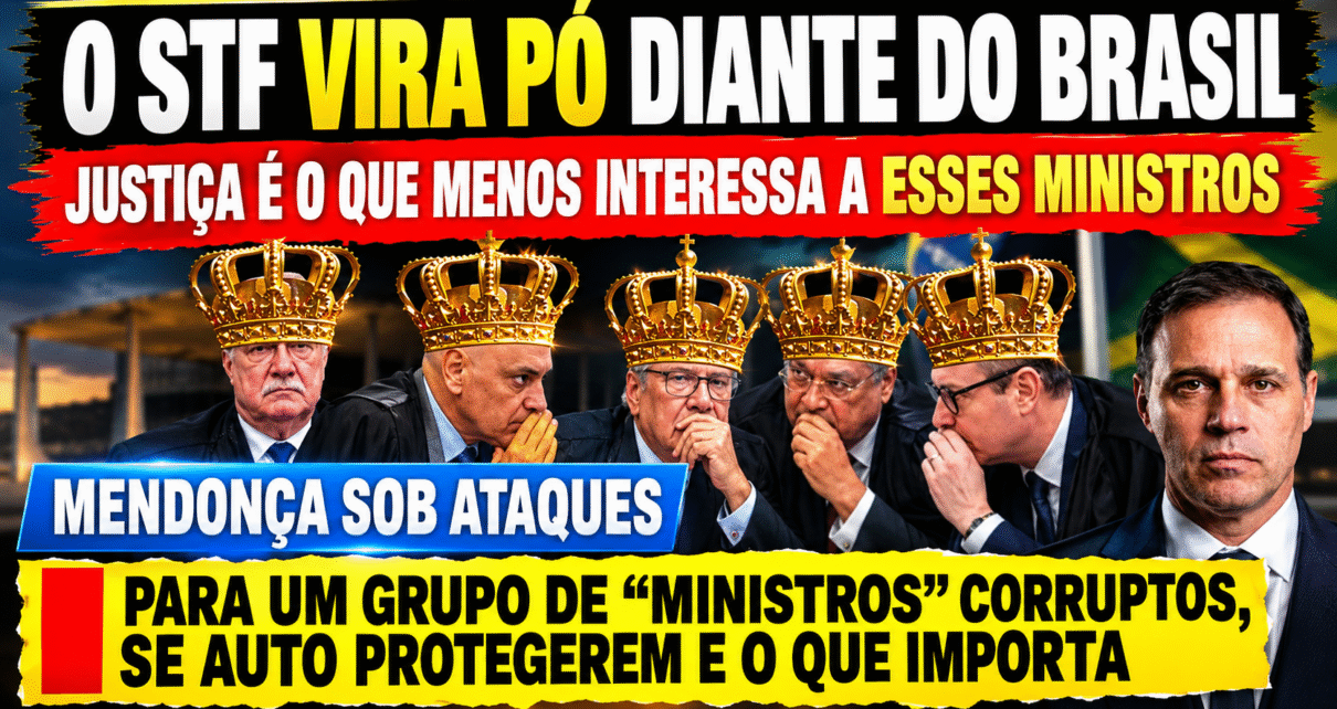 Dino Usa Dark Horse Pra Atacar Mendonça e Blindar Moraes!