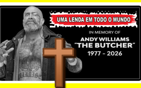 LUTO NO BOXE - Andy "The Butcher" Williams, guitarrista da banda Every Time I Die e lutador da AEW, morre aos 48 anos após desmaiar no ringue