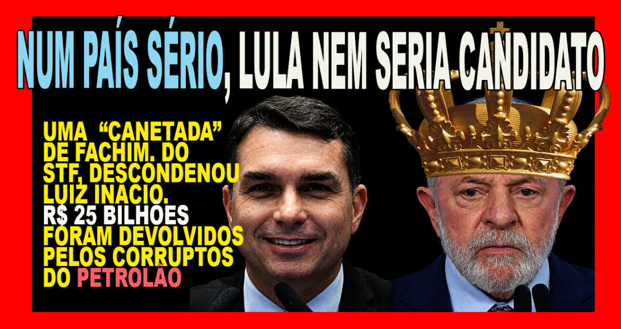 Flávio Bolsonaro aparece na frente de Lula entre eleitores do DF aponta pesquisa da AtlasIntel FOTO GERADA PELA ia gEMINI E COROA DE PIXABAY