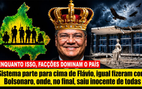Flávio acusa Dino de interferência política ao comentar operação da PF contra desvio de emendas para FILME FOTOS CHAT GPT E PIXABAY